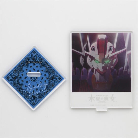PRE-ORDER : Mobile Suit Gundam The Witch from Mercury Bandana Pattern Series Acrylic Stand