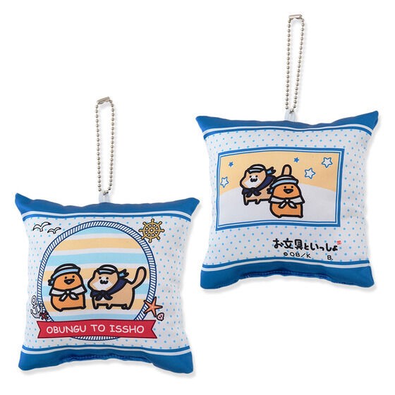PRE-ORDER : [Hapikuro!] Mr.Obungu Cushion Charms (Random)