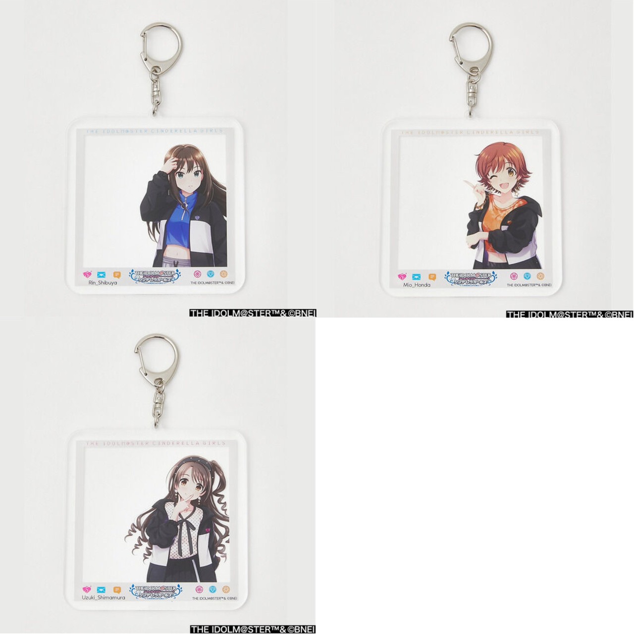 PRE-ORDER : The Idolmaster Cinderella Girls x R4G 4th Photo Frame Acrylic Keychain