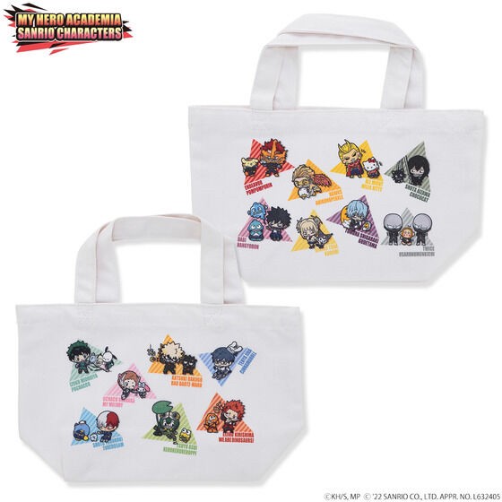 PRE-ORDER : My Hero Academia x Sanrio Characters Mini Tote Bag (2 types in total)