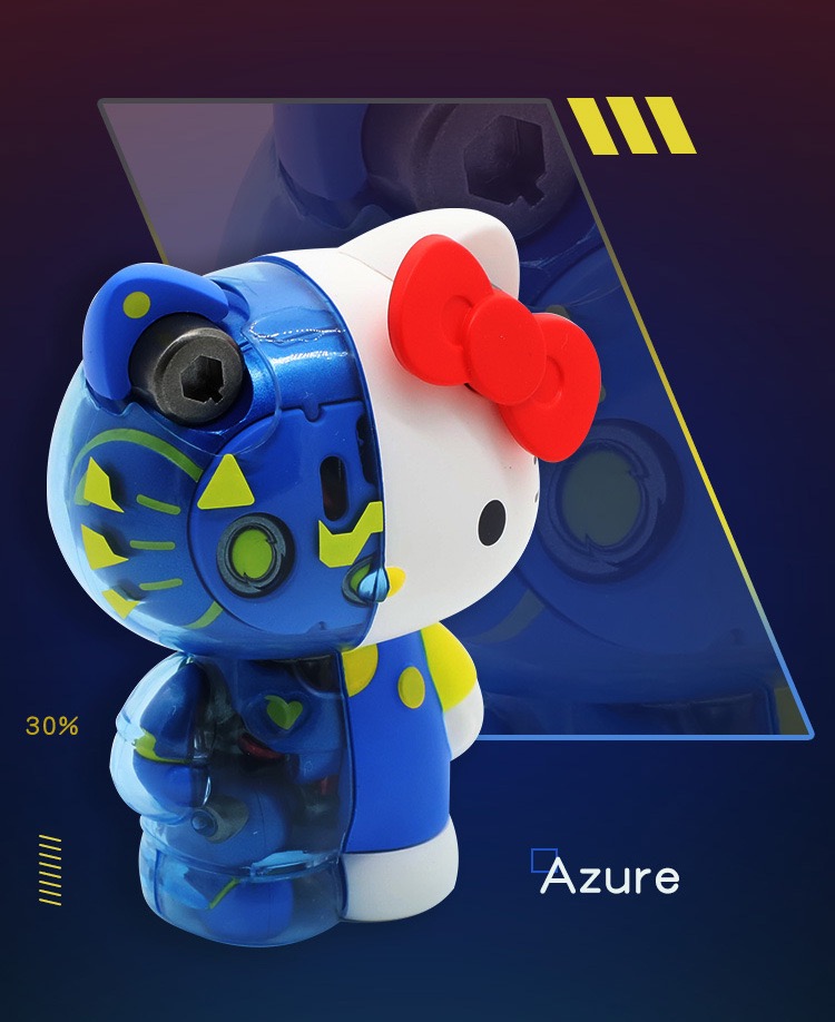 Mecha Hello Kitty Vol.01 Series Blind Box by Lam Toys (Set of 6+1)