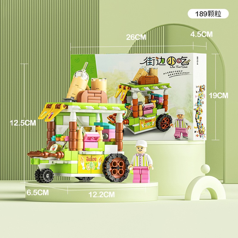 Mini Street View - Lele Brothers 8537, 8613 Fast Food & Food Truck - KFC, McDonald, Starbucks, Walmart’s