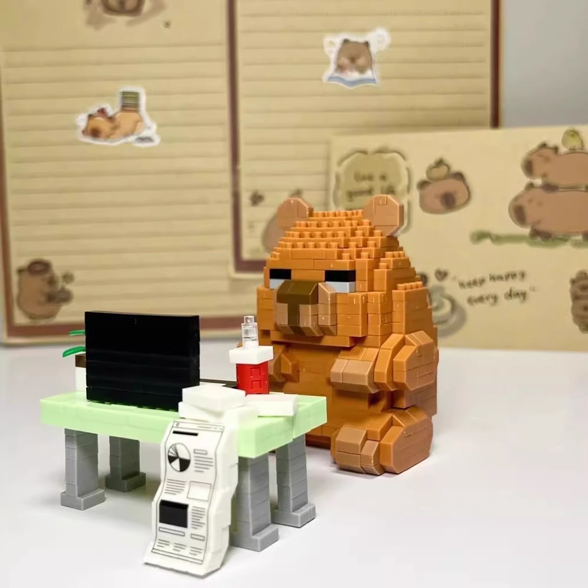 Biqikingdom - MZ 180-185 Daily Life Of Capybara