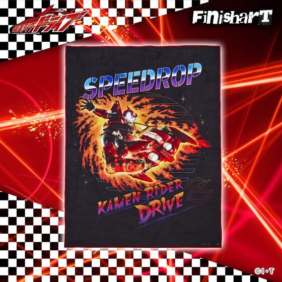 PRE-ORDER : FinisharT Kamen Rider Drive Speedrop Towel