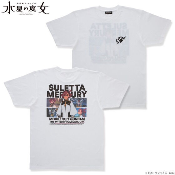PRE-ORDER : Mobile Suit Gundam The Witch from Mercury Screenshot Full Color T-shirt