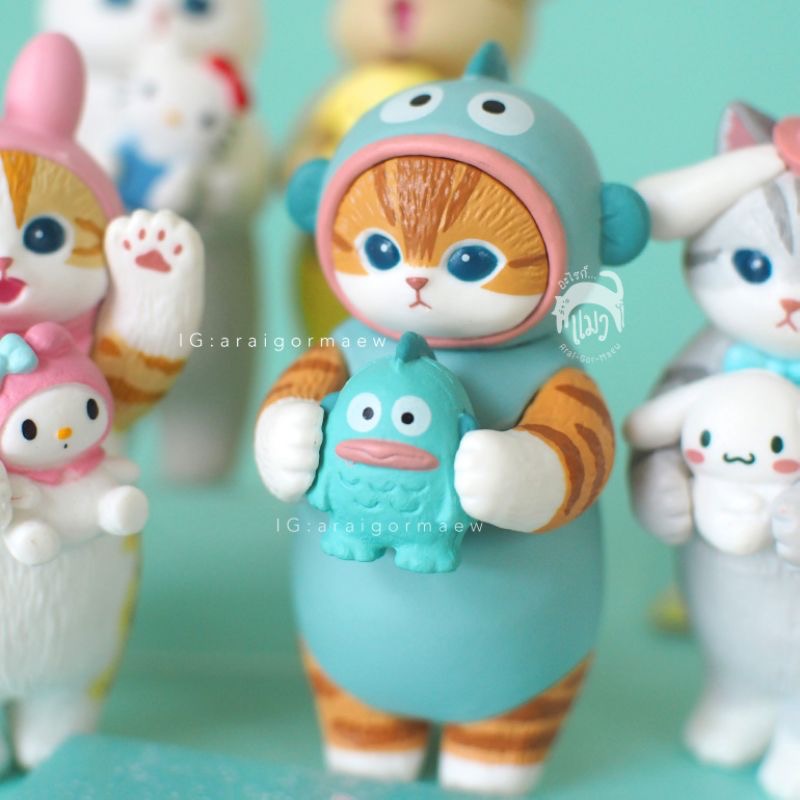 Mofusand x Sanrio Characters by Kitan Club (Set of 6)