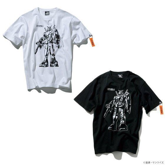 PRE-ORDER : STRICT-G NEW YARK T-shirt MS Collage Gundam Pattern