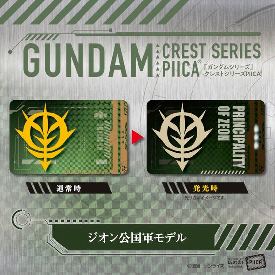 PRE-ORDER : Gundam Series PIICA + Clear Pass Case 2nd Crest Series (Random)