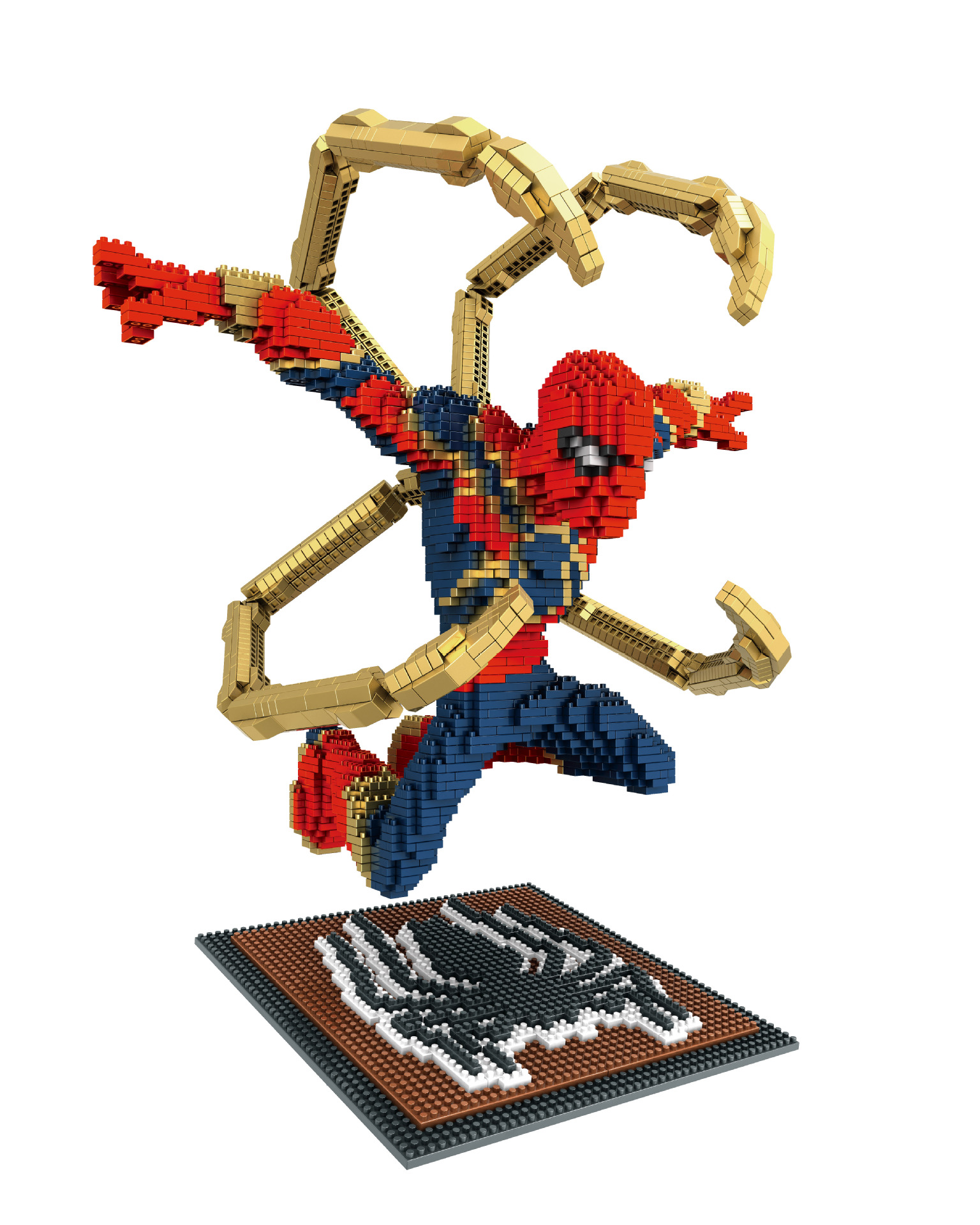 Building Block 8831-4 Spiderman 3380pcs