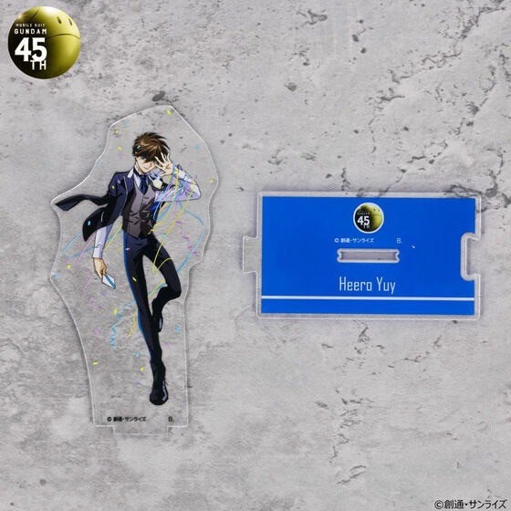 PRE-ORDER : Gundam GWX Anniversary Illustration Big Acrylic Stand / Connectable Acrylic Stand (3 types)