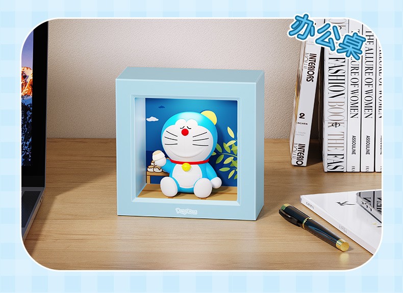 โคมไฟ โดเรม่อน ลิขสิทธิ์แท้ Doraemon Mini Photo Frame Night Light