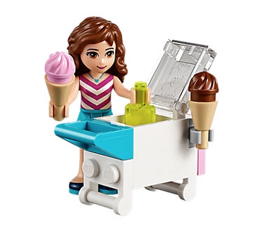 Lepin 01006 Friends Amusement Park Space Ride 195pcs