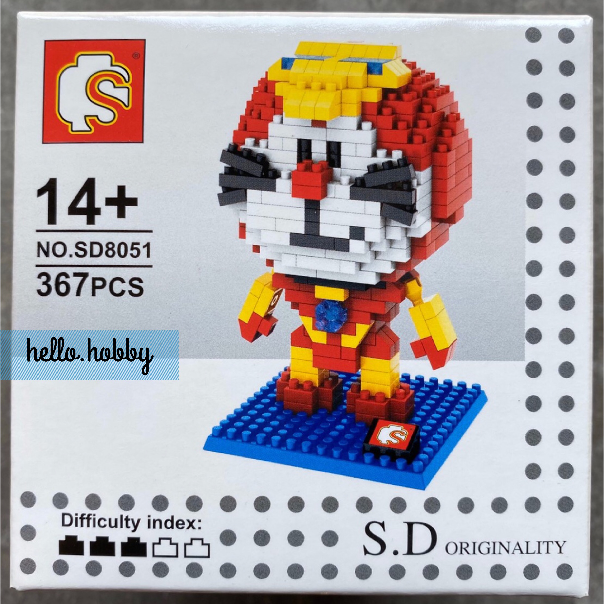 SD 8049-8055 Doraemon Super Heroes Set