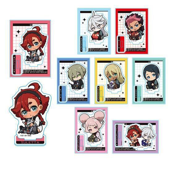 PRE-ORDER : Mobile Suit Gundam The Witch from Mercury GyuGyutto Mini Stand