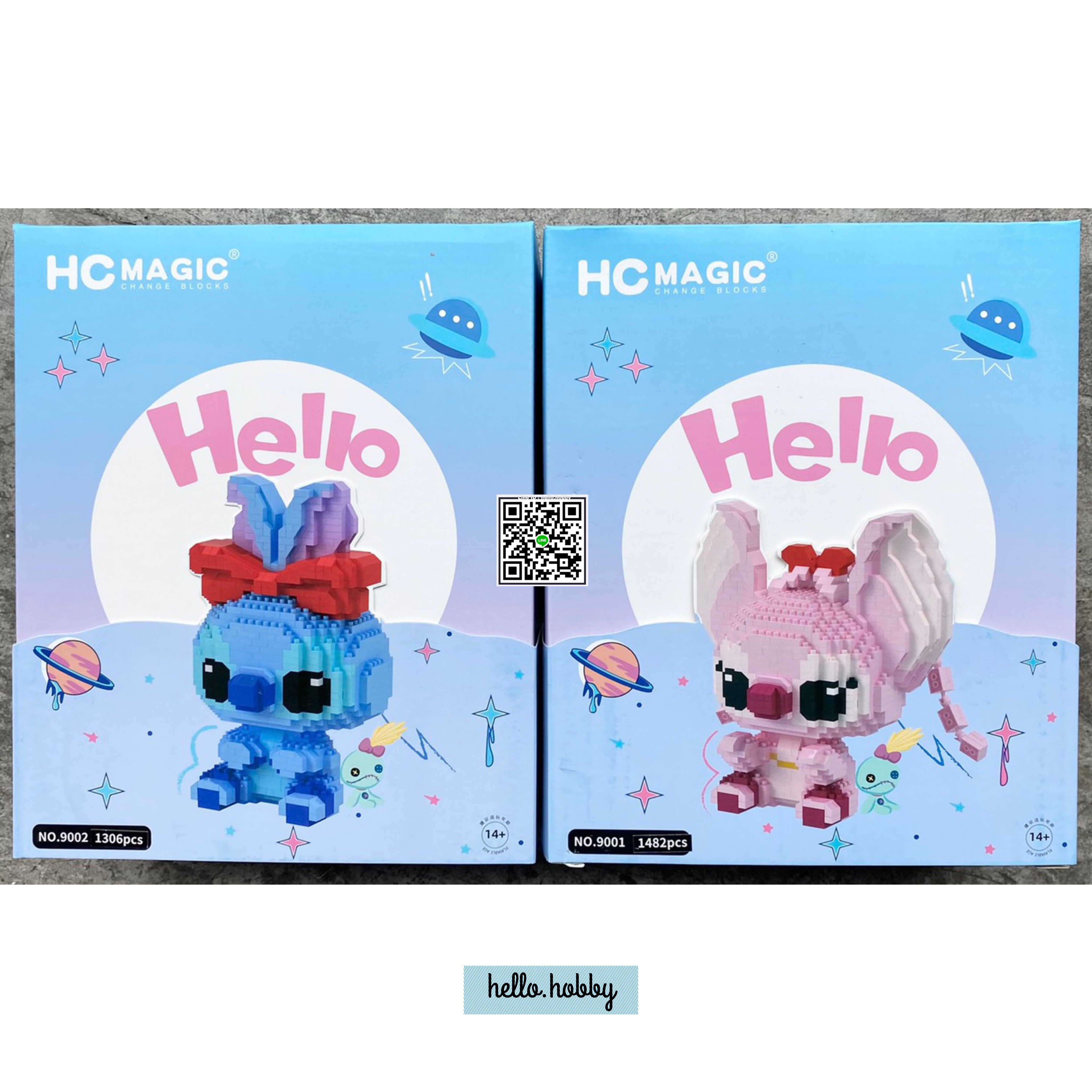 HC Magic 9001-9002 - Disney - Stitch & Angel