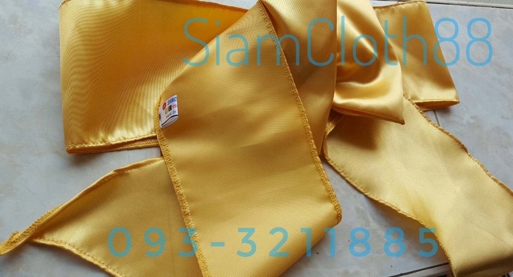 โบว์สำเร็จรูป เนื้อผ้าต่วน