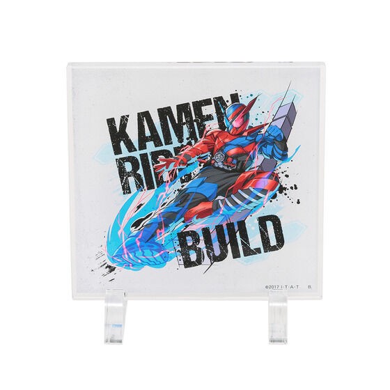 PRE-ORDER : Kamen Rider Build POP Art Acrylic Block