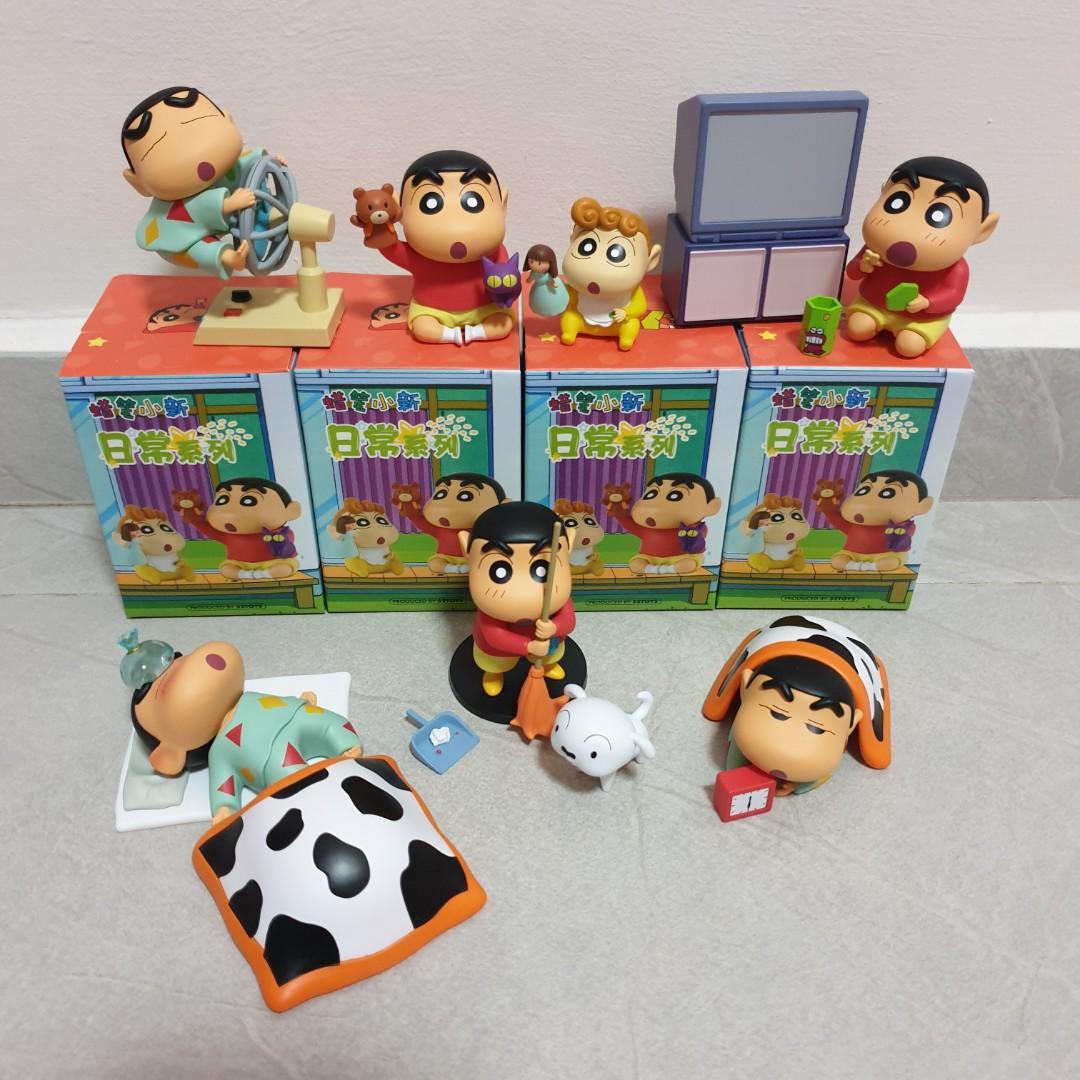 Crayon Shinchan Daily Activities Series by 52Toys (Set of 6+1secret)