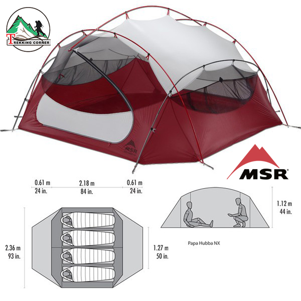 เต็นท์ MSR Pappa Hubba NX