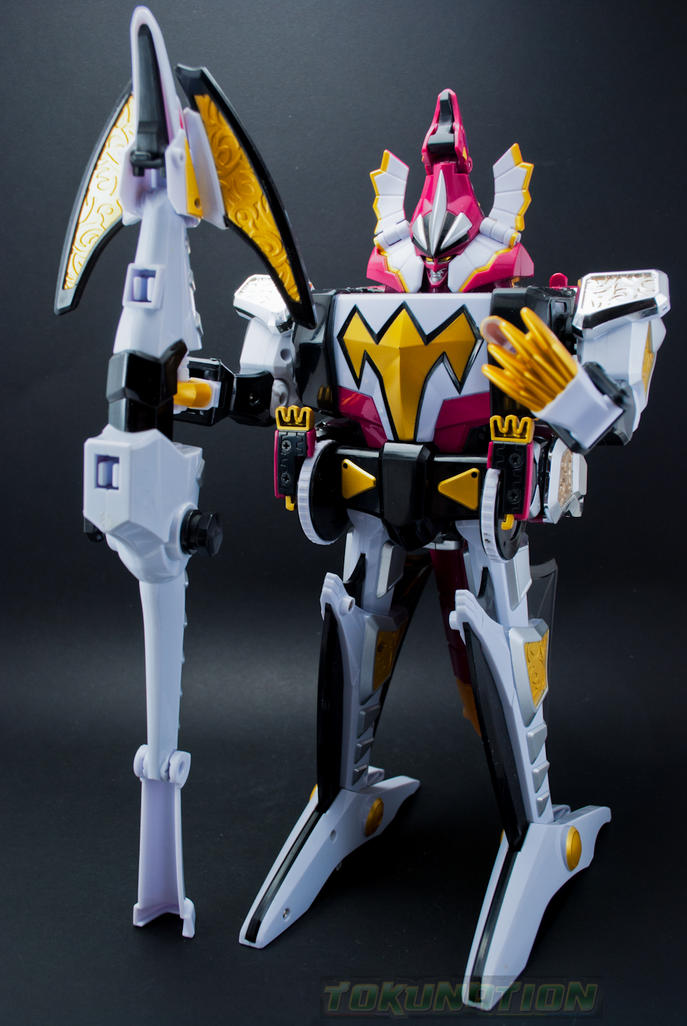 Bakuryuu Sentai Abaranger - DX Killer-Oh by Bandai (มือสอง ระบบเสีย)