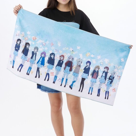PRE-ORDER : Love Live! Nijigasaki High School Idol Club Poster Towel TV Anime 2nd Season Ending Pattern