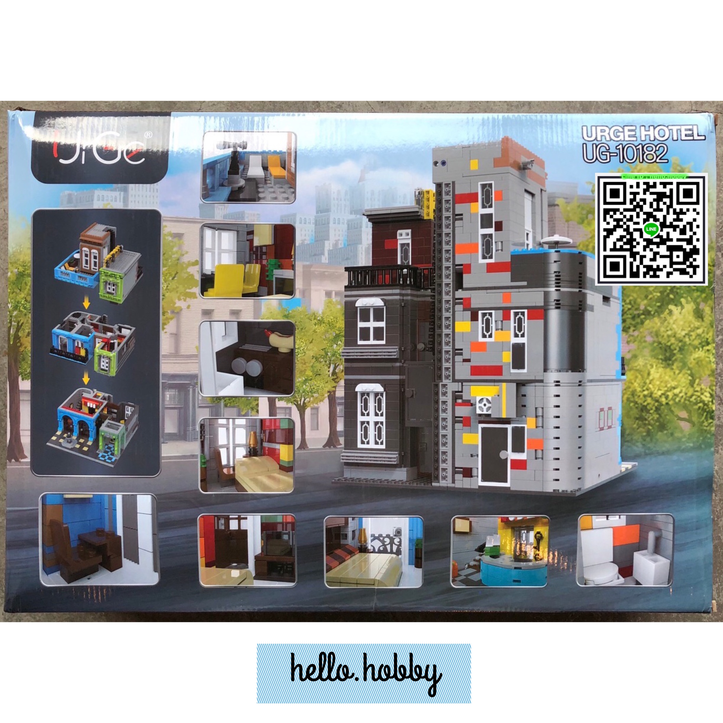 Urge UG 10182 Urge Hotel 4143pcs