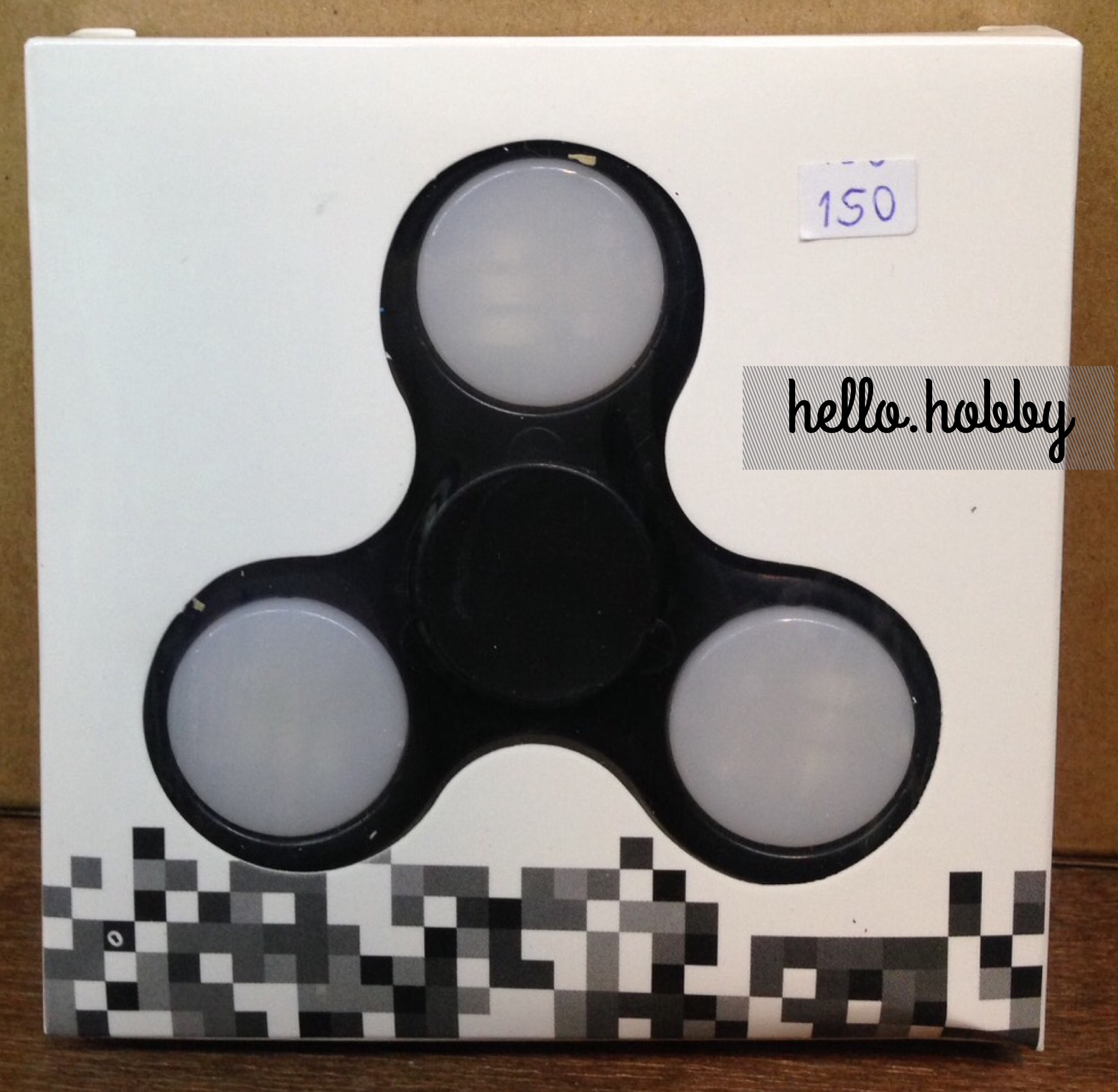 Fidget Spinner - Classic Switch Light (Black)