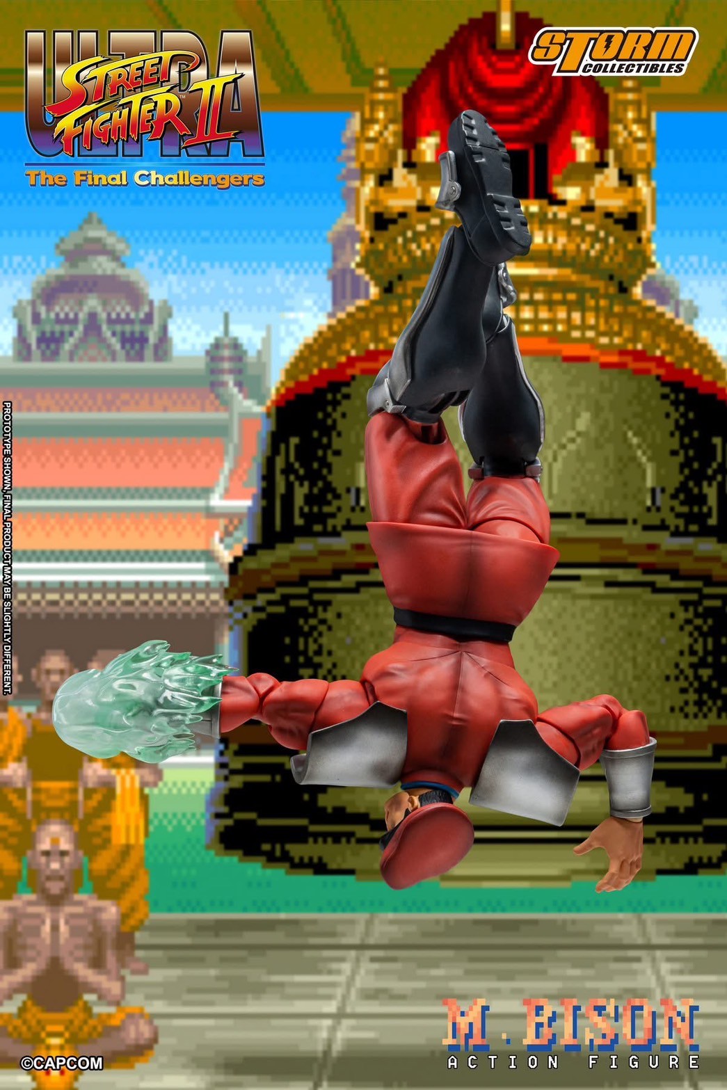 Pre-order : Ultra Street Fighter II: The Final Challengers M. Bison by Storm Collectibles