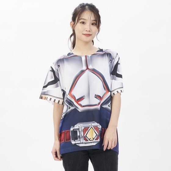 PRE-ORDER : Kamen Rider Blade Narikiri T-shirt Blade Pattern