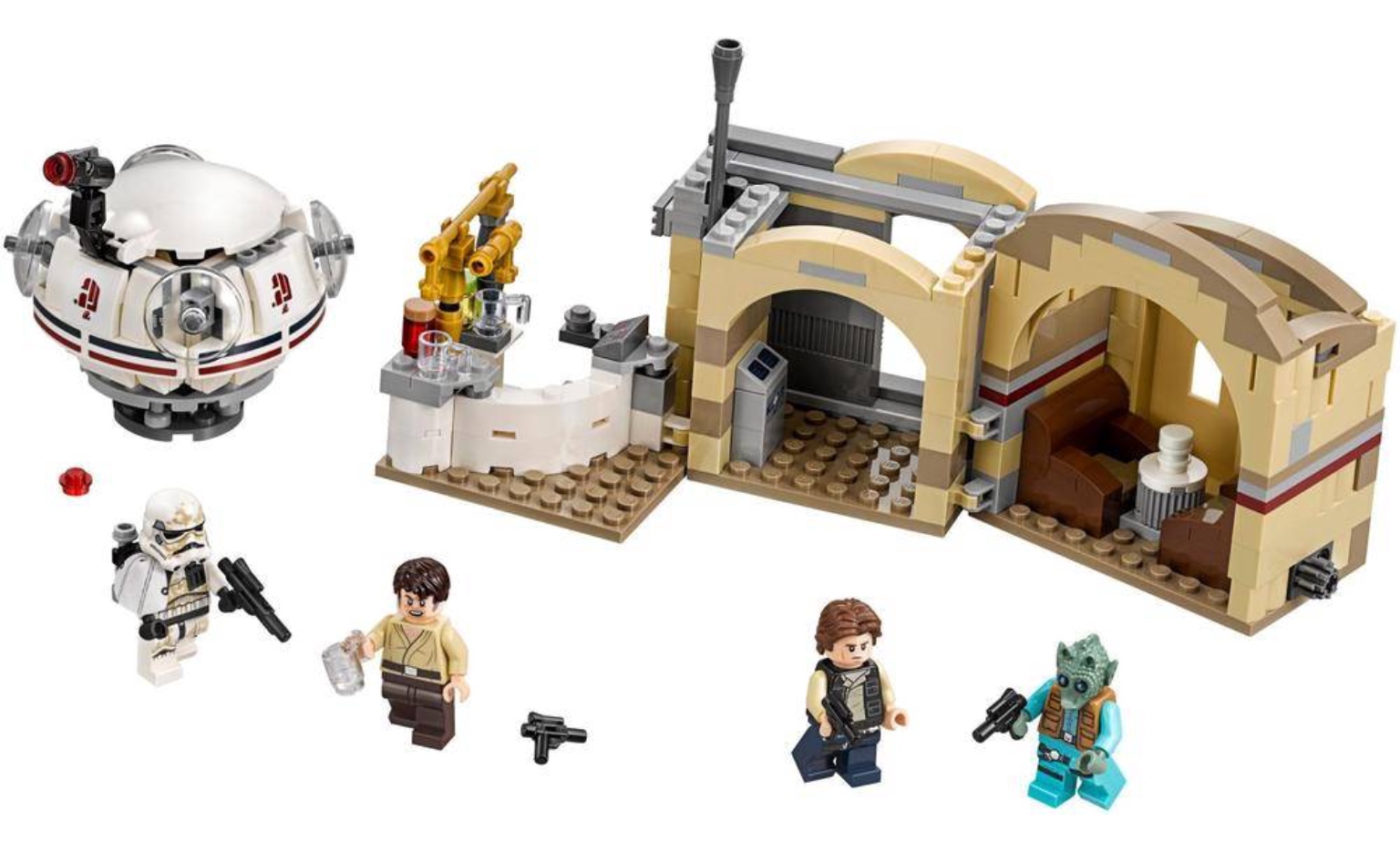 Bela 10905 Star Wars Mos Eisley Cantina 400pcs