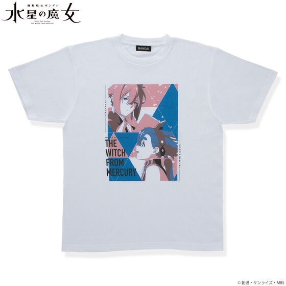 PRE-ORDER : Mobile Suit Gundam The Witch from Mercury Pair Design T-shirt