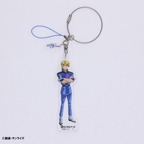 PRE-ORDER : STRICT-G "Mobile Suit Gundam SEED FREEDOM" Acrylic Keychain Uniform Ver.