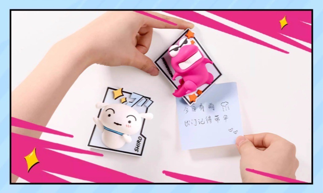 แม่เหล็กติดตู้เย็น ชินจัง ได้ 1 ตัว | Crayon Shinchan Comic Series Fridge Magnets by ROCK