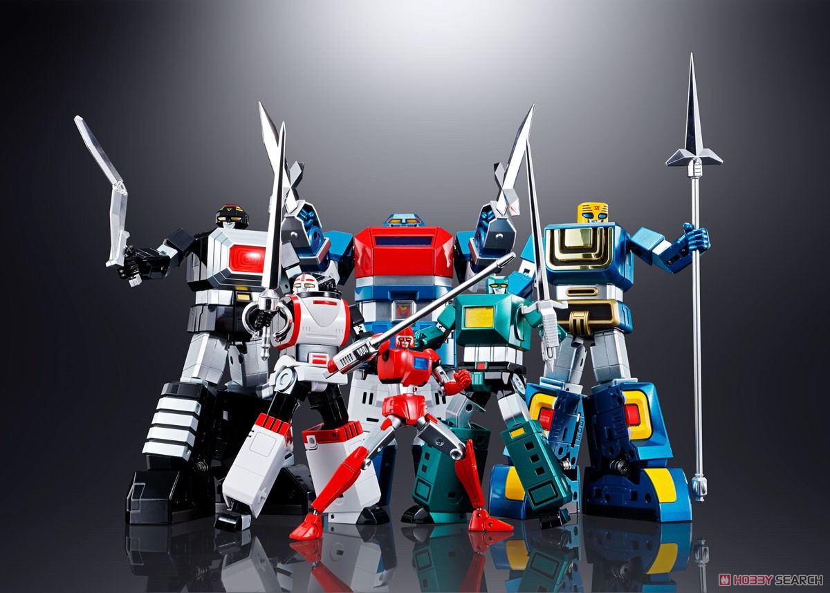 SOUL OF CHOGOKIN GX-40R SIX GOD COMBINATION GODMARS by Bandai