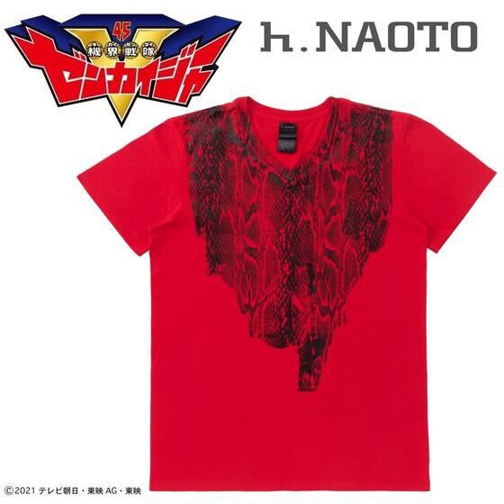 PRE-ORDER : Kikai Sentai Zenkaiger h.NAOTO Zox T-shirt (Red)