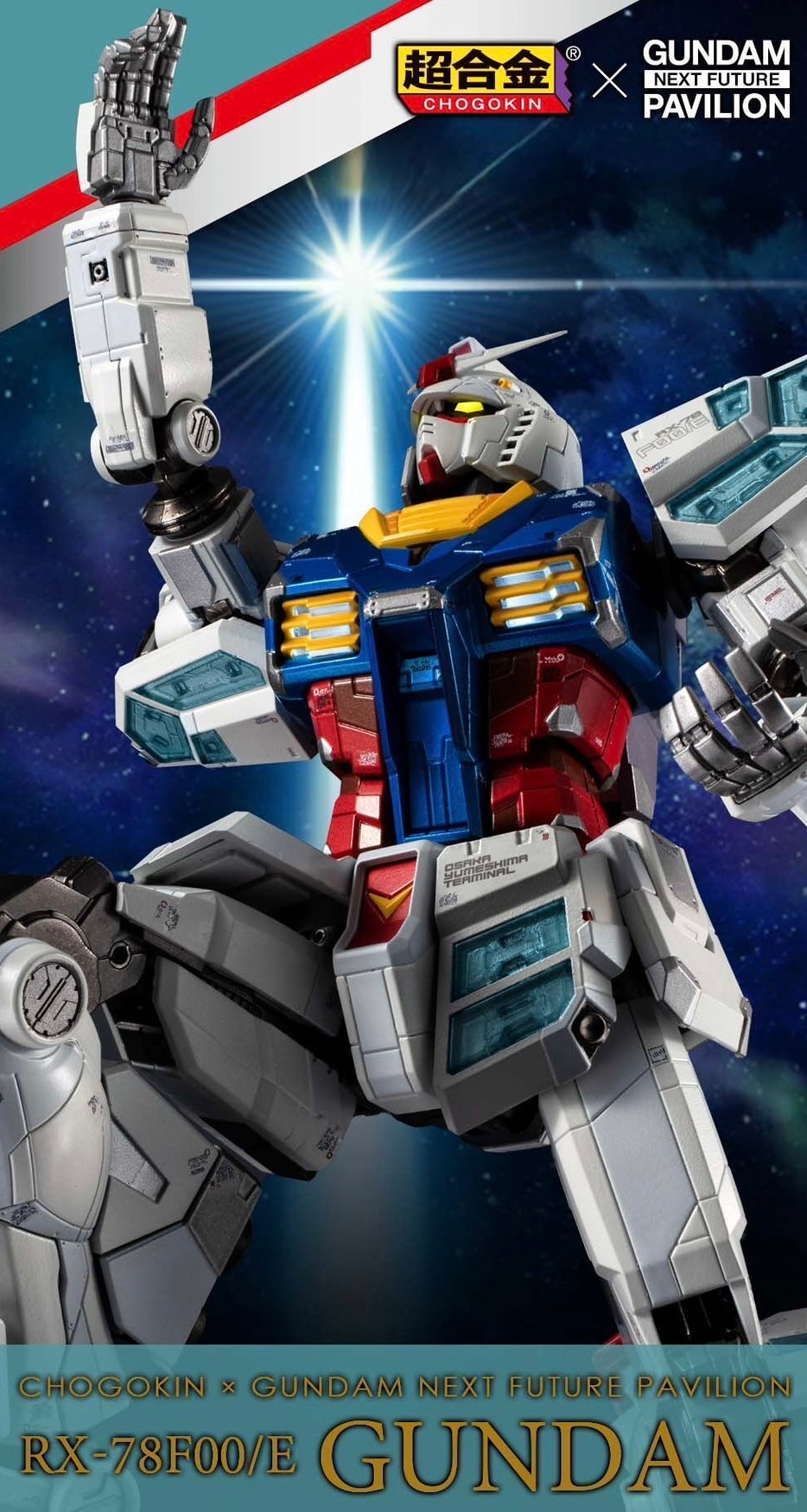 PRE-ORDER : [Lottery Sale] Chogokin RX-78F00/E Gundam