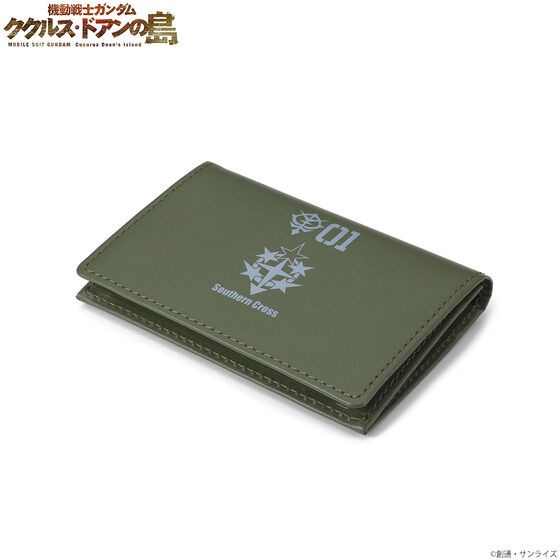 PRE-ORDER : Mobile Suit Gundam Cucuruz Doan's Island Southern Cross Corps Pass Case / Business Card Case