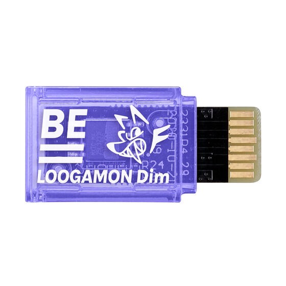 PRE-ORDER : BEMEMORY DIGIMON SEEKERS Loogamon Dim & DIGIMON LINKER Band Set