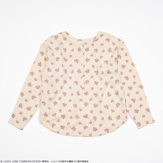 PRE-ORDER : ONOFFY FREE × JoJo's Bizarre Adventure: Stone Ocean Total Pattern Tops