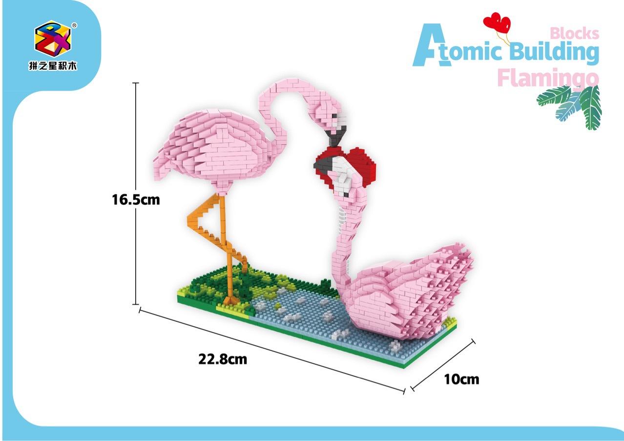 Building Star 6621 Flamingo 1500pcs
