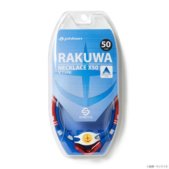 PRE-ORDER : STRICT-G Phiten "Mobile Suit Gundam" RAKUWA Neck X50 V Type