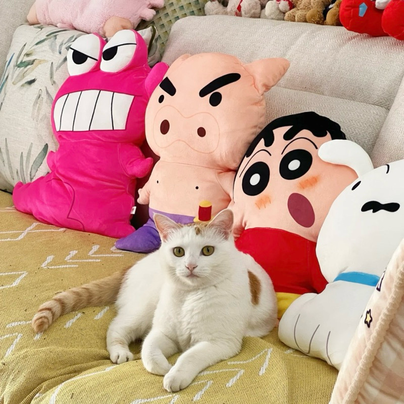 ตุ๊กตาชินจัง หมอนอิง พร้อมส่ง ร้านไทย 🚘 | Crayon Shinchan Cushion Series Plush by LCDX