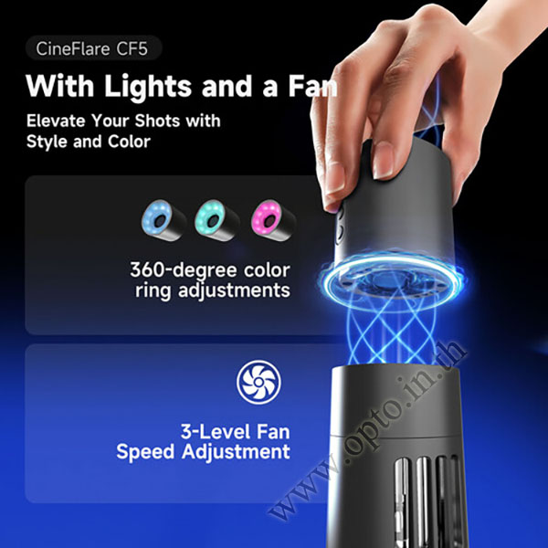 Colbor CF5 Fog Smoke Machine Mini 40W เครื่องสร้างควัน เครื่องพ่นควันแบบพกพาพร้อมรีโมทคอนโทรล Fogger