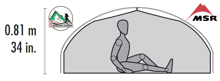 เต็นท์ MSR Carbon Reflex 2, V4