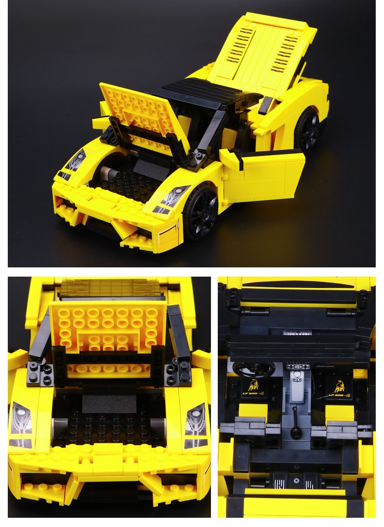 Yile 011 Lamborghini Gallardo LP 560-4 820pcs