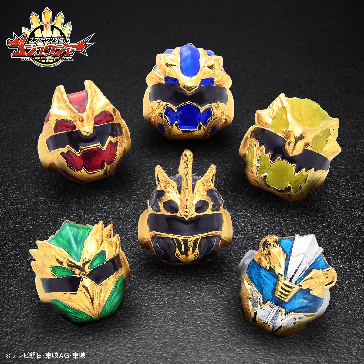 PRE-ORDER : No.1 Sentai Gozyuger Sentailing Motif Ring (6 types)