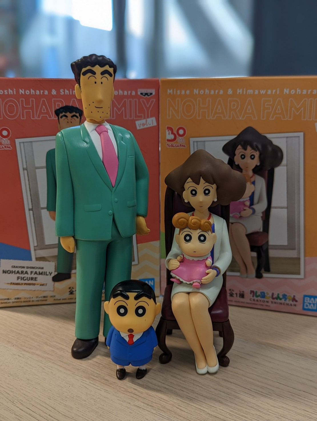 Crayon Shin-Chan Nohara Family Figure ~Family Photo~ Vol.2 by Banpresto