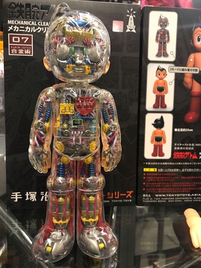 Astro Boy Mechanical Clear Version Alloy Figure by Tokyo Toys