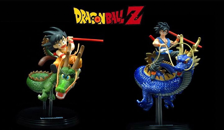 DRAGON BALL Z Fantastic Arts Son Gokou & Shenron Figure by Bandai