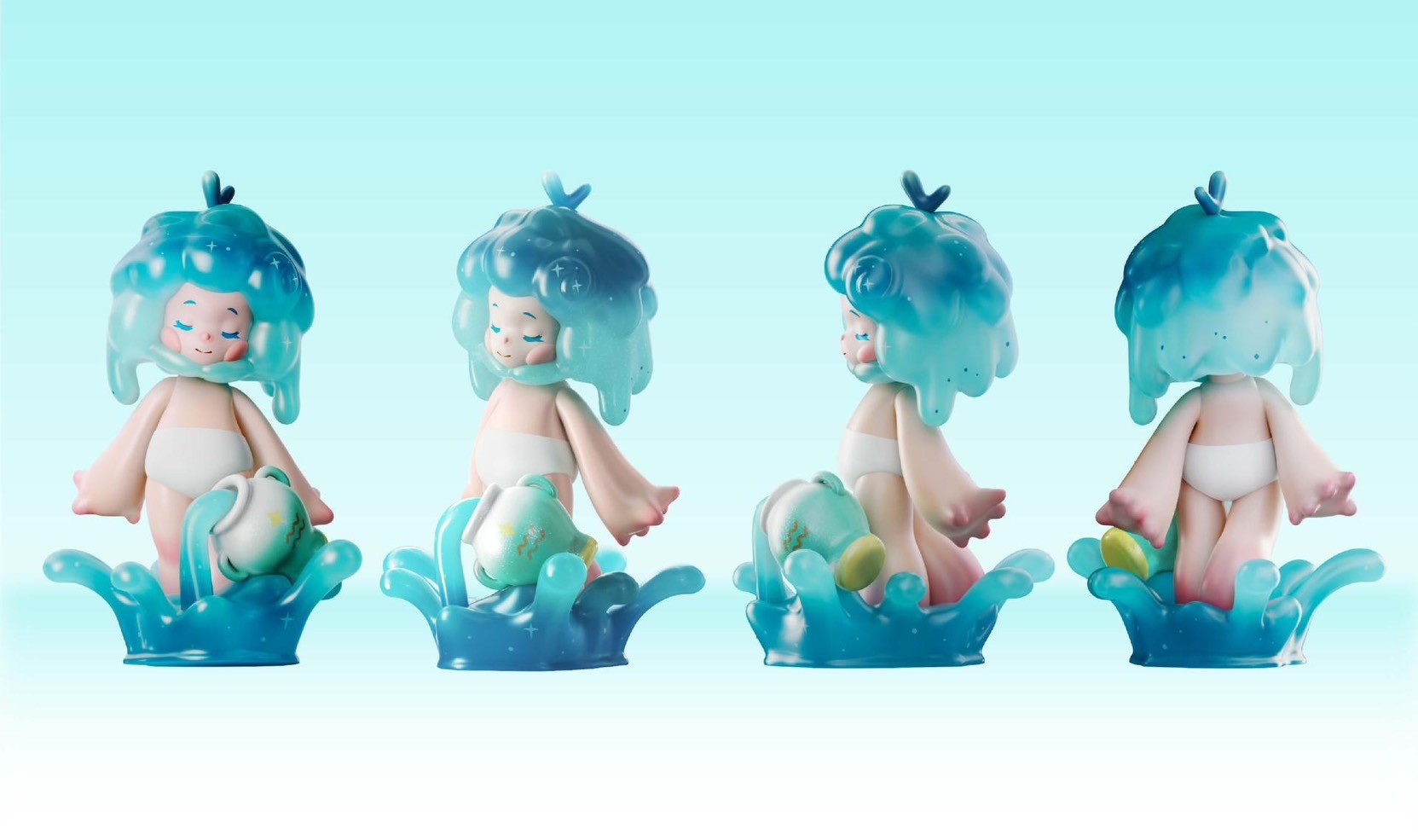 โมเดล ได้ 1 ตัว | Weather Baby - Constellation Zodiac Series